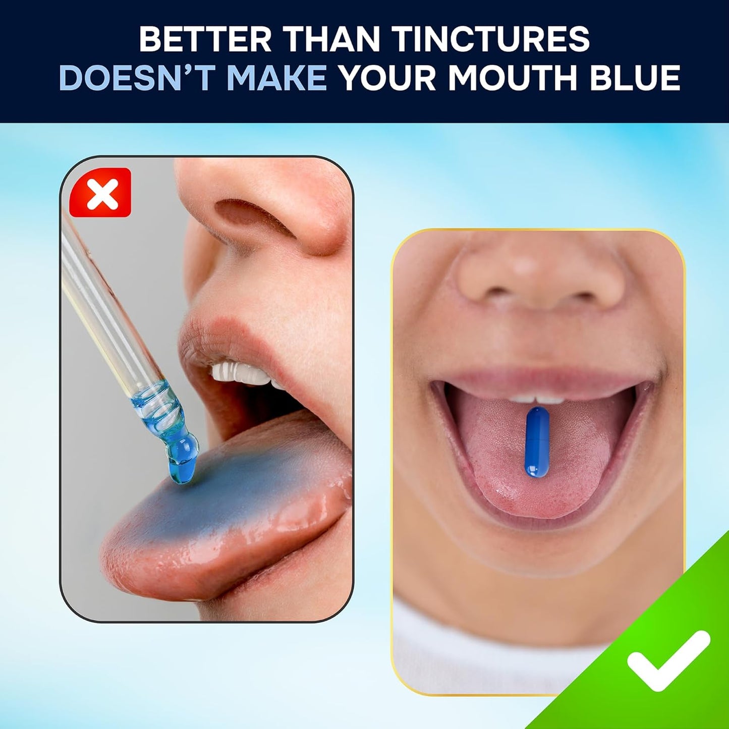 Blue Methylene Capsules with NAC, Vitamin C, Beet Root Powder