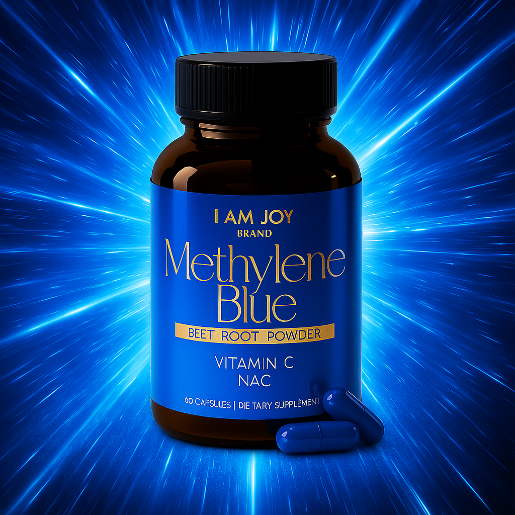 Blue Methylene Capsules with NAC, Vitamin C, Beet Root Powder