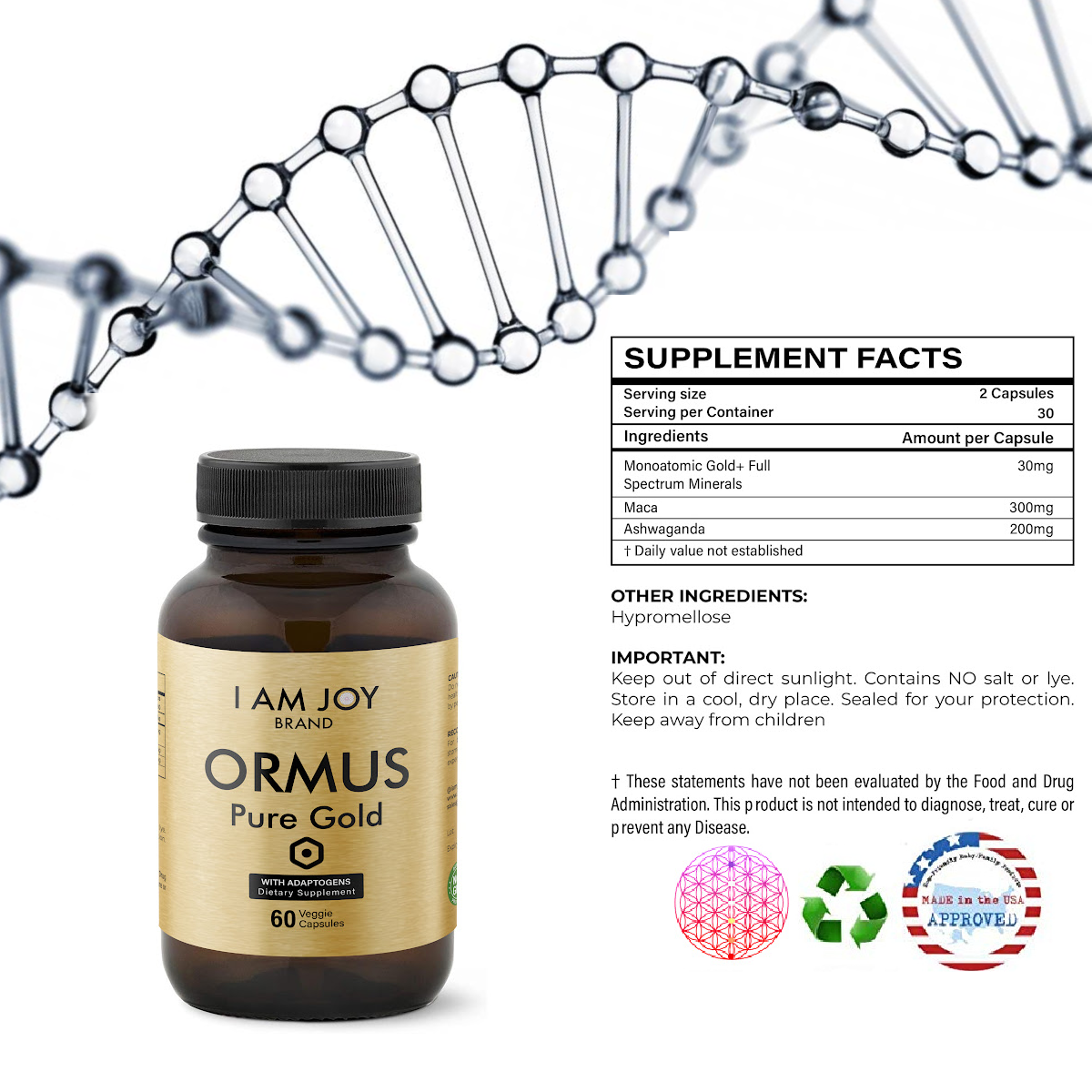 Ormus Capsules +Adapt
