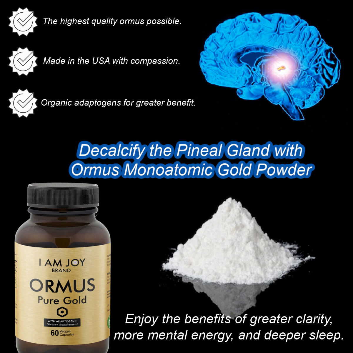 Ormus Capsules +Adapt