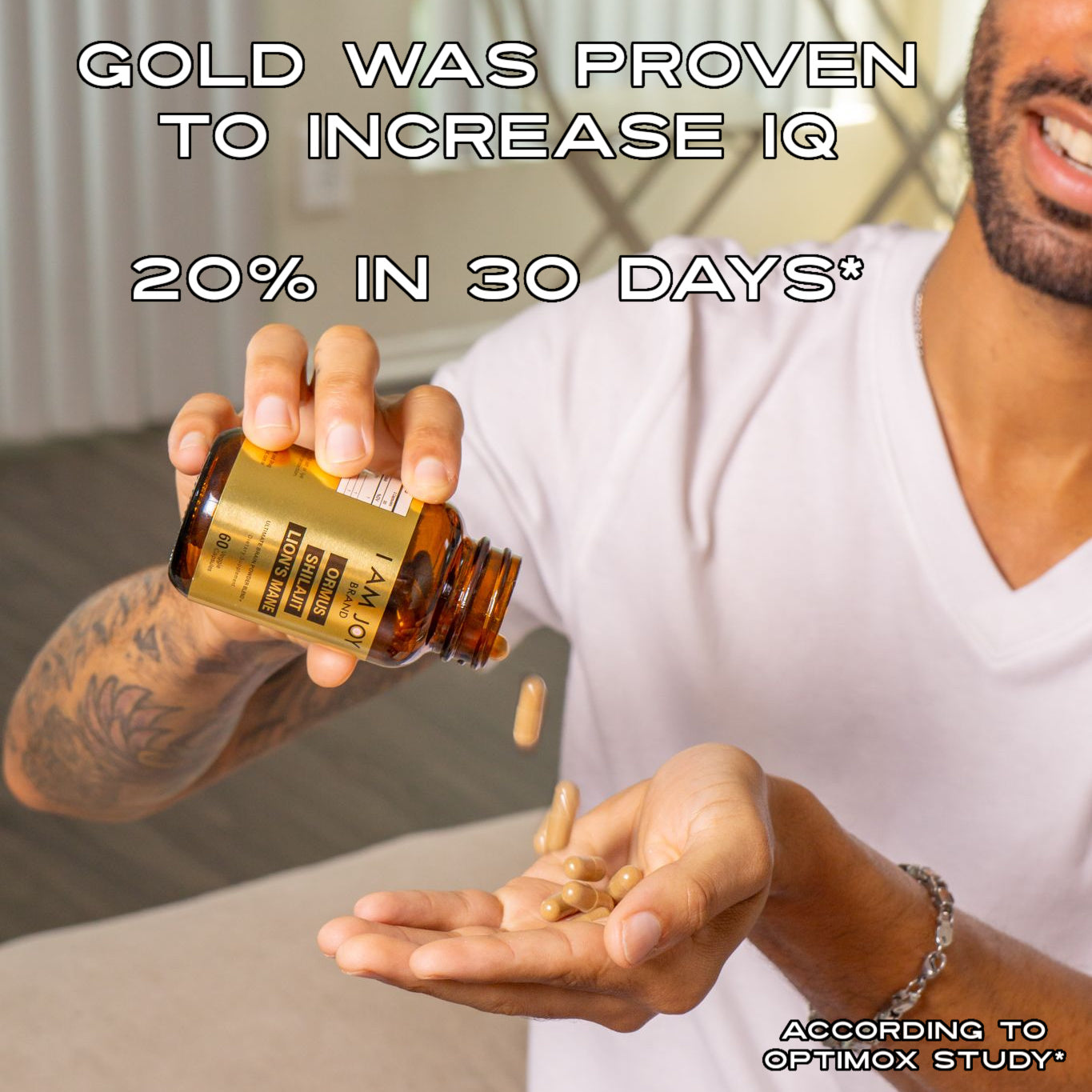 Joy Capsules - Ormus, Shilajit, Lions Mane Mushroom