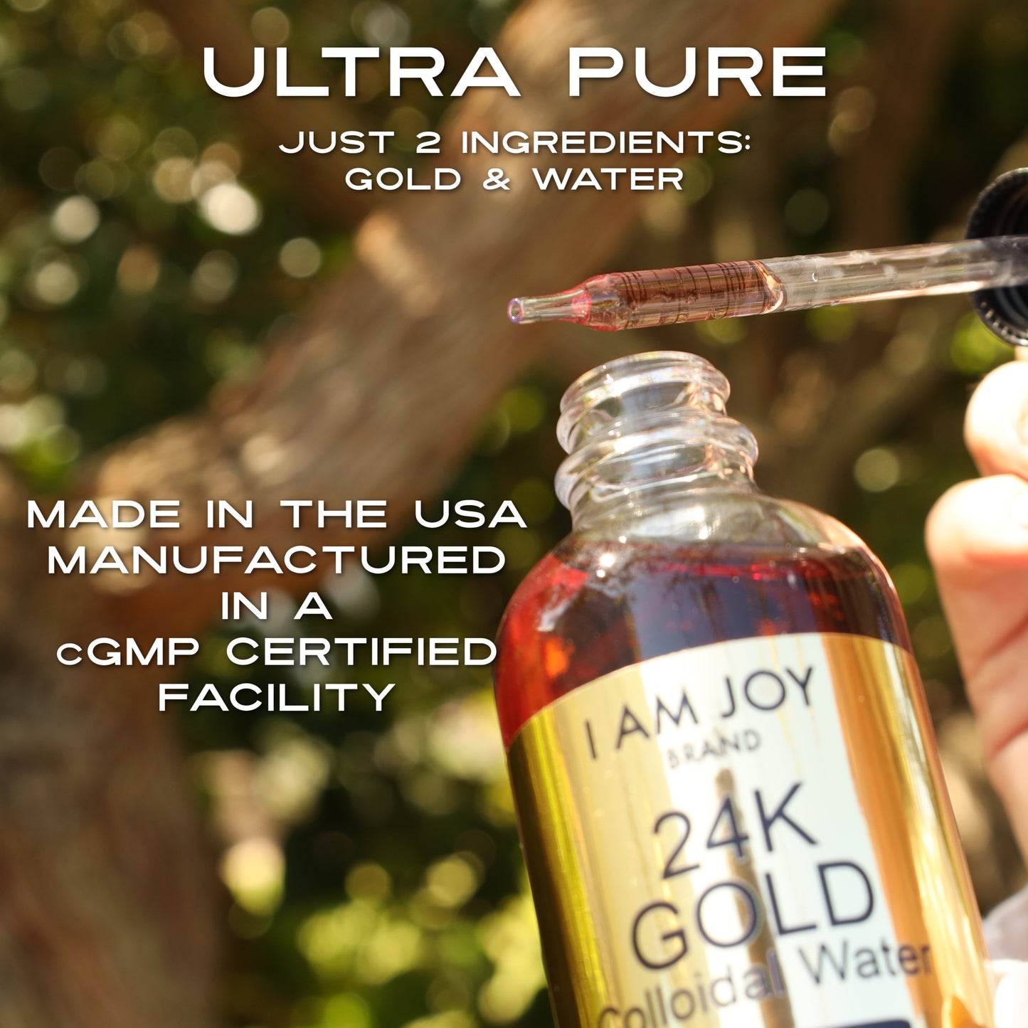 8oz Colloidal Gold Water