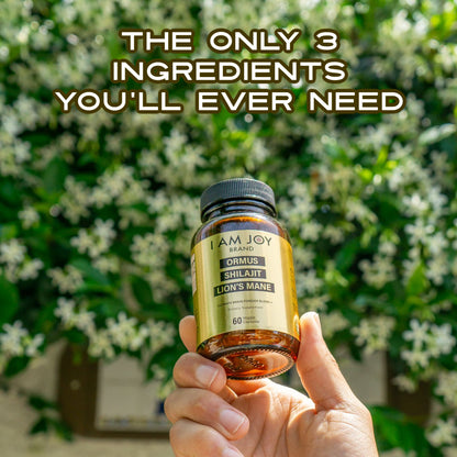Joy Capsules - Ormus, Shilajit, Lions Mane Mushroom