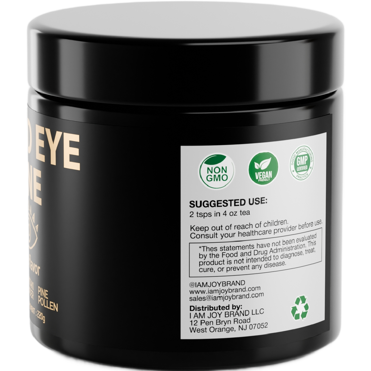 Third Eye Pine (Haritaki, Pine Pollen, Ormus Gold)