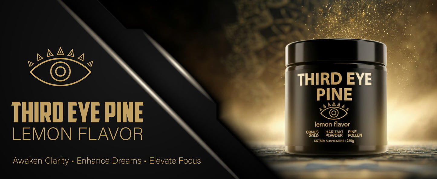 Third Eye Pine (Haritaki, Pine Pollen, Ormus Gold)